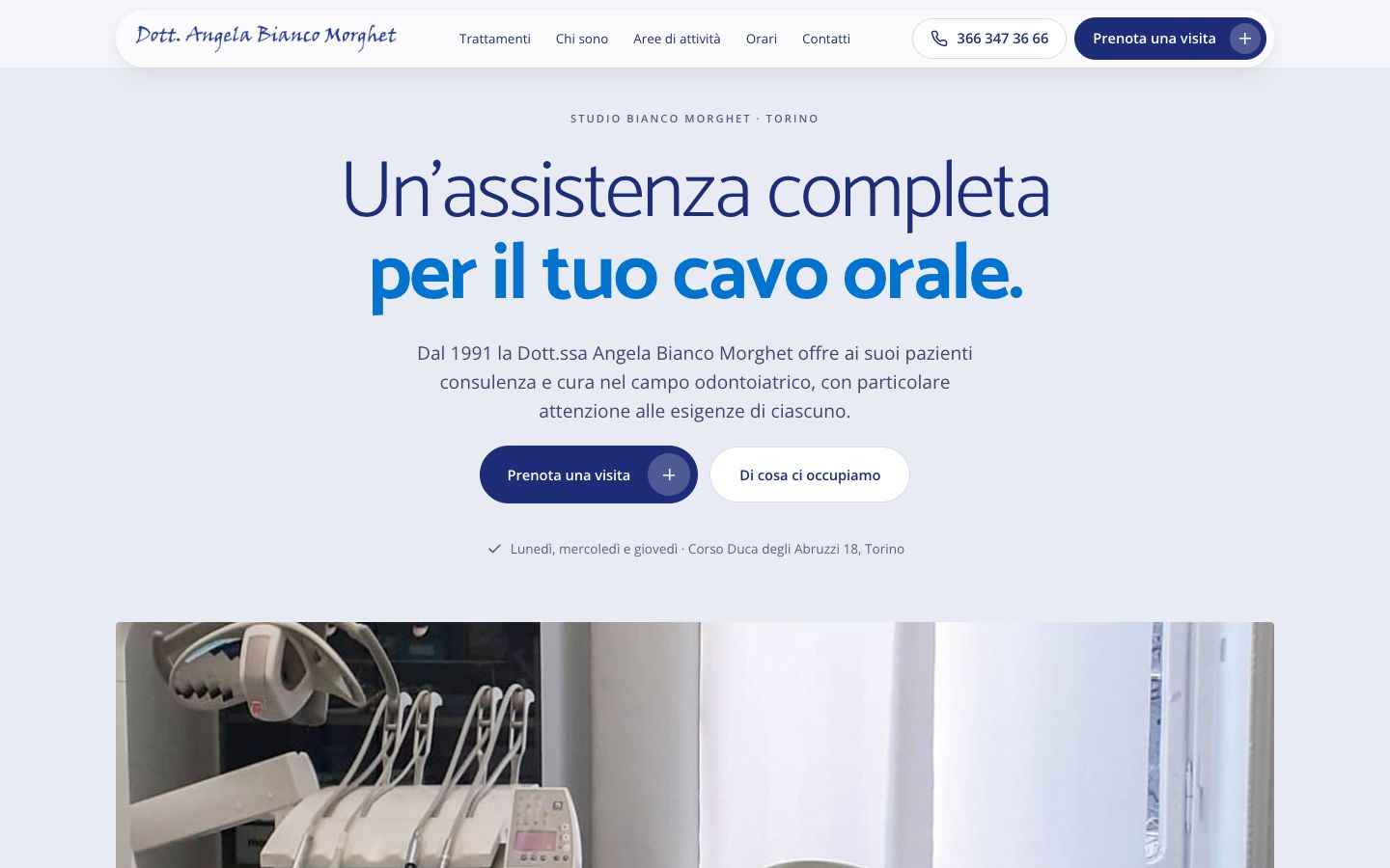 Il nuovo sito